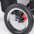 IBIYAYA Turbo Pet Jogger with Air Filled Tires – Red 充氣胎冠軍子彈推車